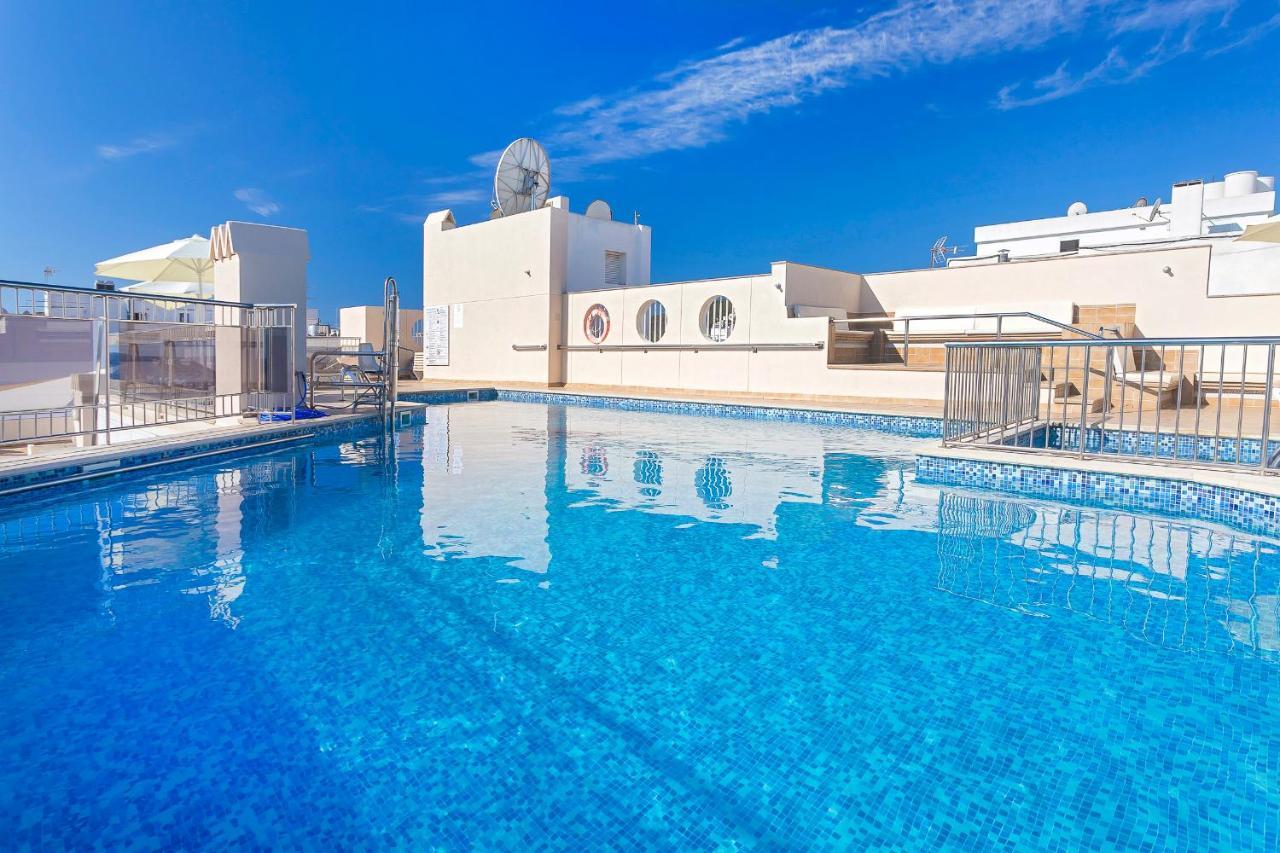 Aparthotel Duquesa Playa Santa Eularia des Riu Exteriér fotografie