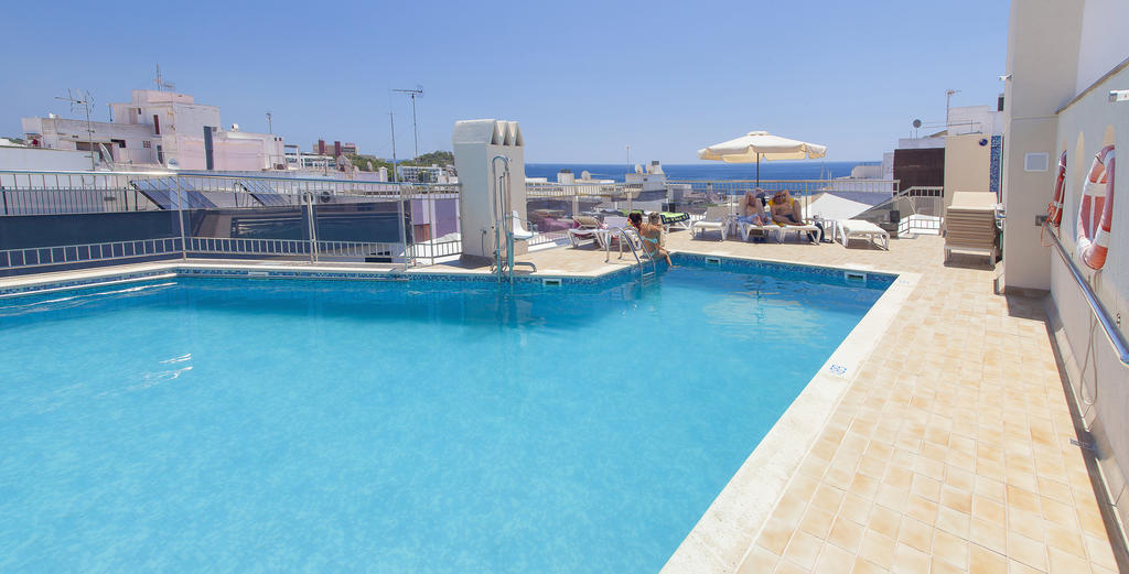 Aparthotel Duquesa Playa Santa Eularia des Riu Exteriér fotografie